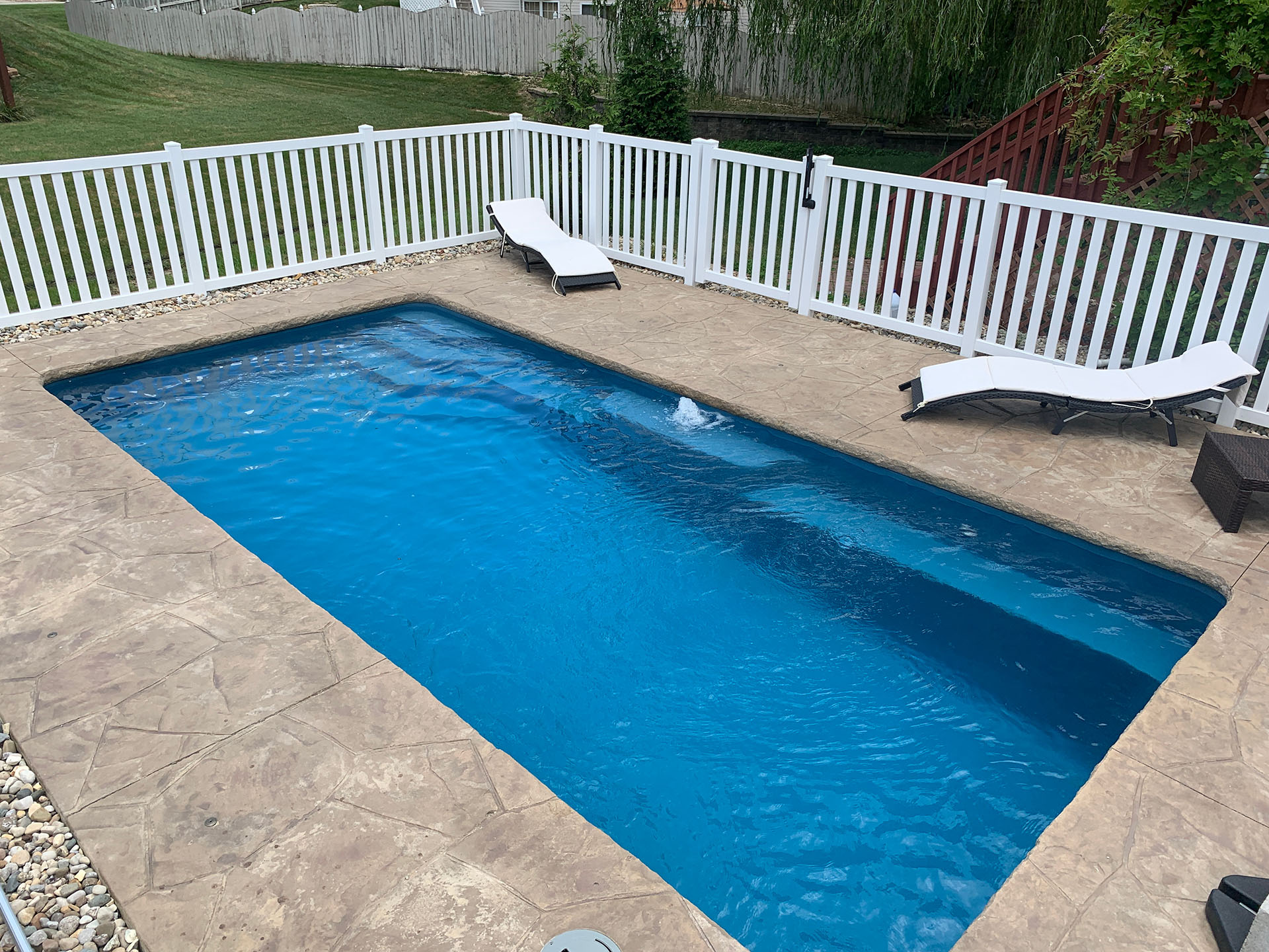 Professional pool construction services in Victoria, TX