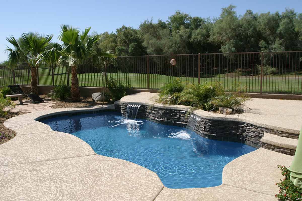 Residential swimming pool installation Castle Hills TX by Copano Pools and Spas