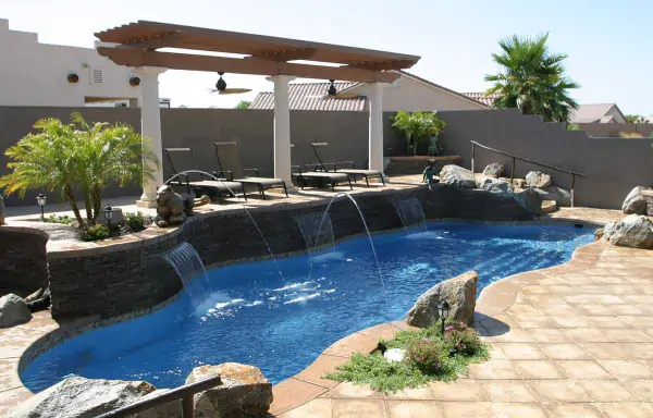 Copano Pools and Spas smooth surface pool