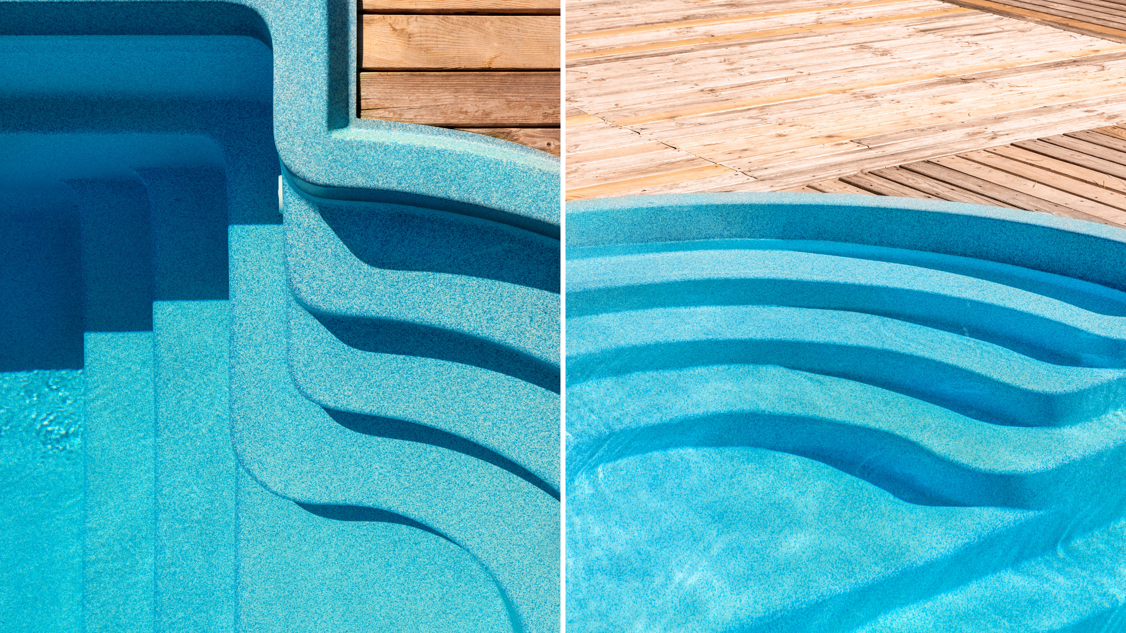 Modern backyard pool design Copano Pools and Spas